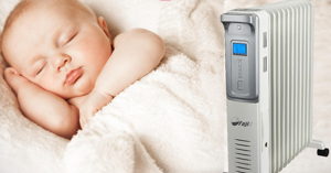 Máy sưởi dầu Fujie có an toàn cho trẻ nhỏ không ?