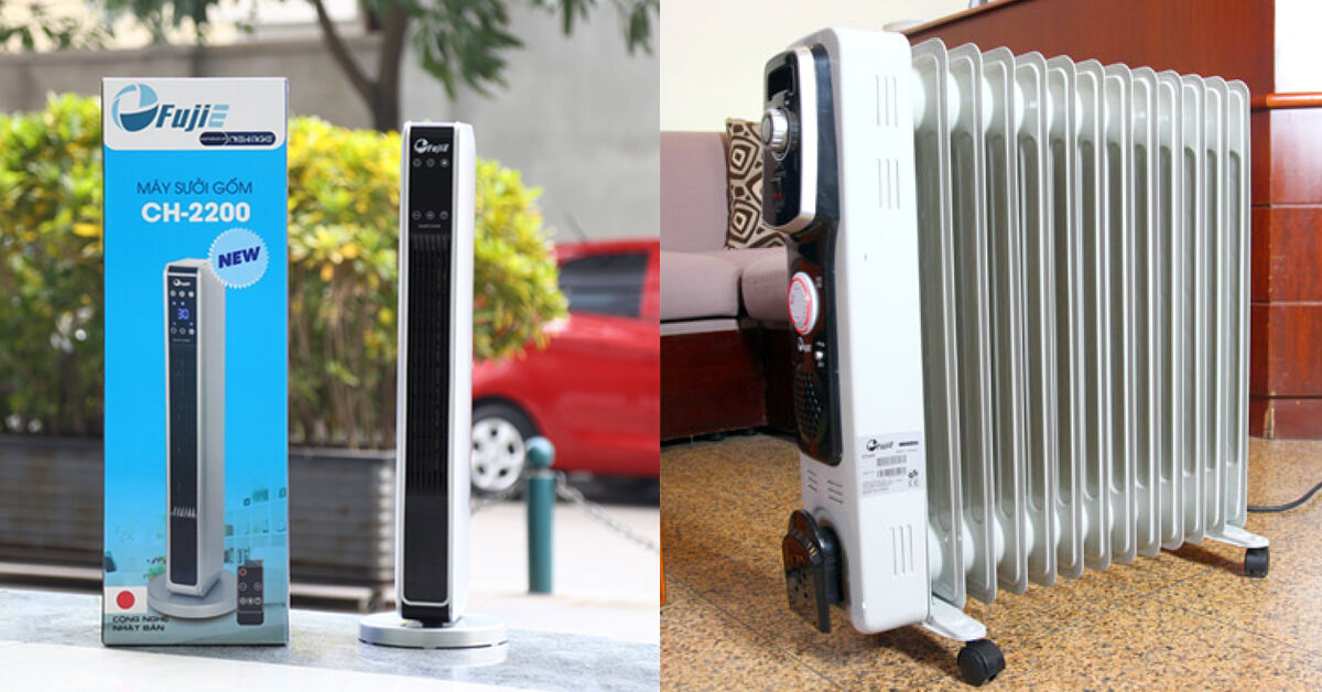 Máy sưởi gốm và máy sưởi dầu loại nào tốt hơn ?