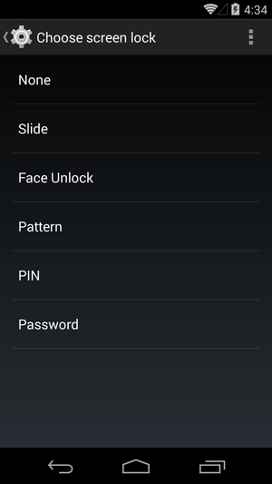 android screenlock
