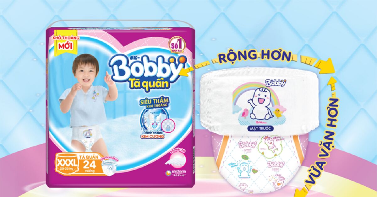 Mẹ có nên sử dụng tã quần Bobby cho bé?