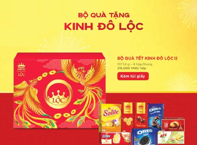 Gợi ý 15 hộp bánh kẹo Tết 2025 