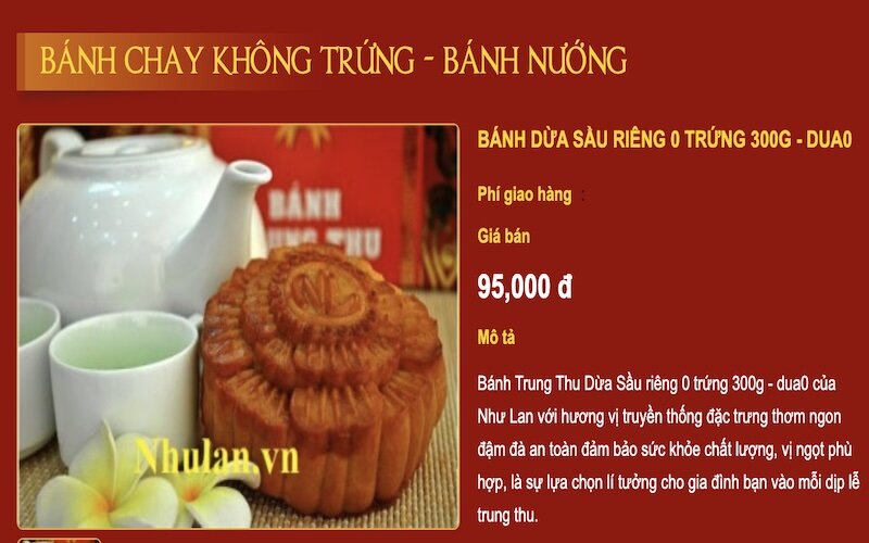 Tìm hiểu đặc điểm nổi bật của bánh Trung thu chay Như Lan