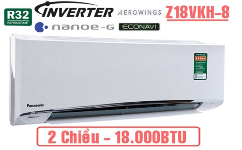 Điều hòa Panasonic 18000BTU Z18VKH-8 2 chiều Inverter