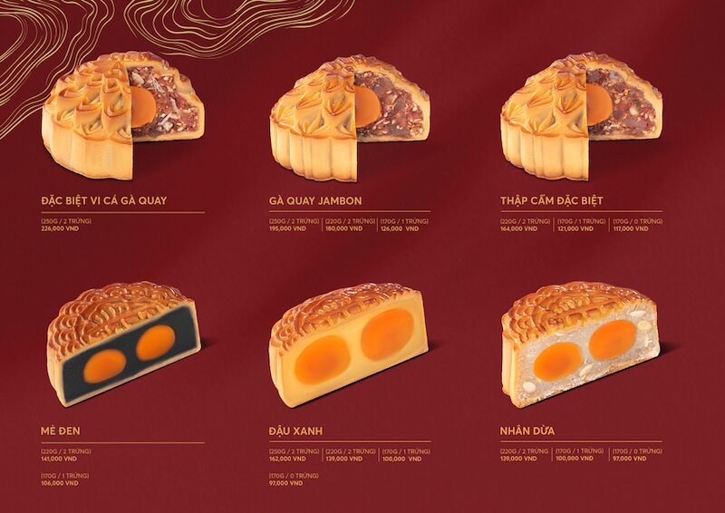 Hy Lam Mon mooncake price list