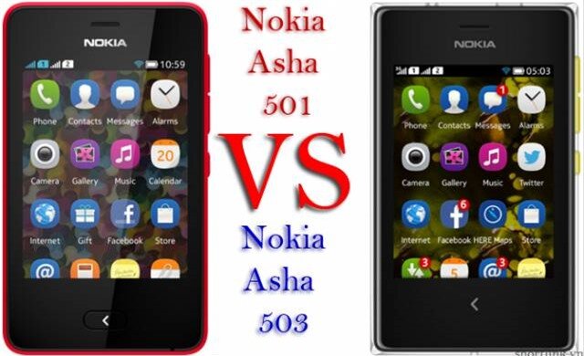 Asha 501 vs Asha 503