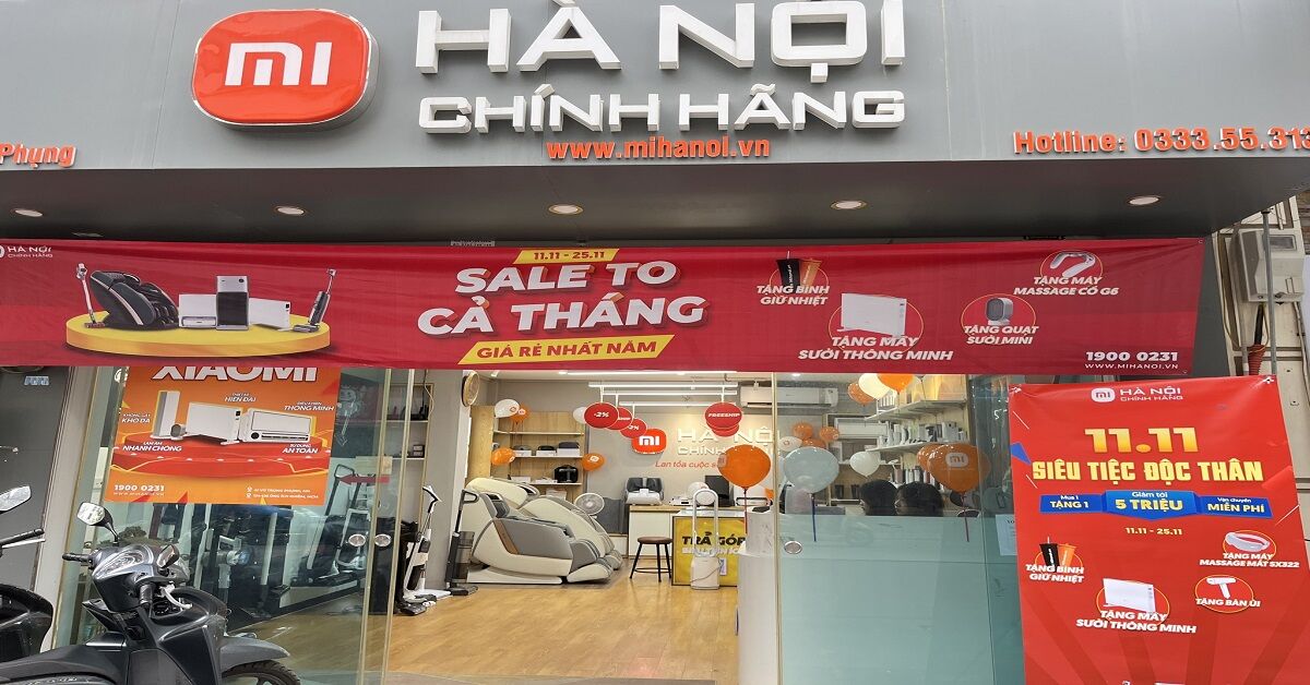 Mi Hà Nội - Nhà phân phối Xiaomi chính hãng hàng đầu Việt Nam
