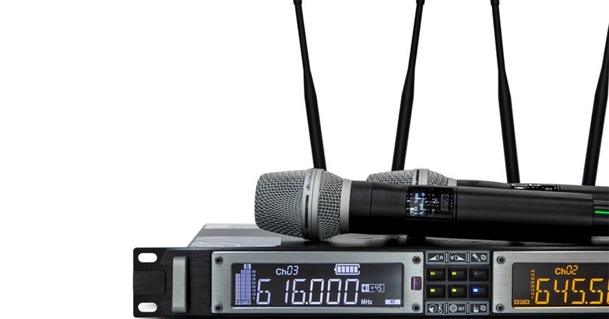 Micro DB Acoustic 750: Dòng mic cao cấp chuyên phục vụ sự kiện!
