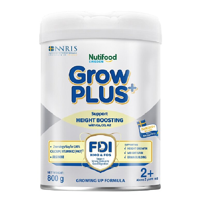 Nutifood Sweden GrowPLUS+ height growth milk for 5-year-old children (Silver)