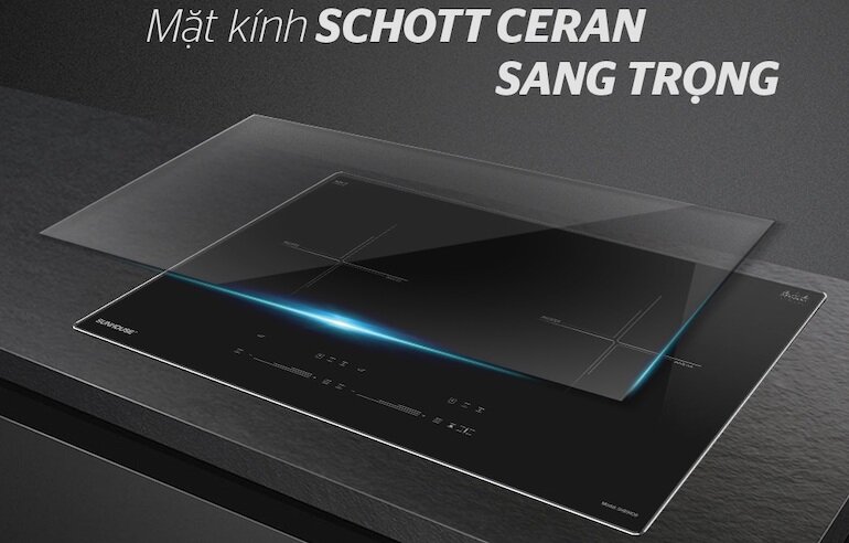 Mặt kính Schott Ceran thân thiện với môi trường