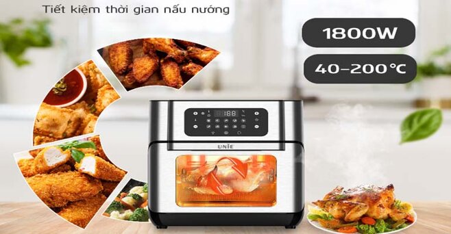 Nồi chiên không dầu UNIE UE-1000