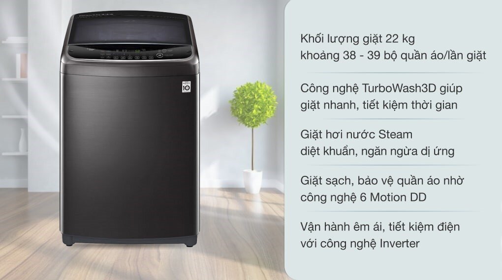 Lựa chọn máy giặt lồng đứng động cơ truyền động trực tiếp ở phân khúc 18 - 20 triệu
