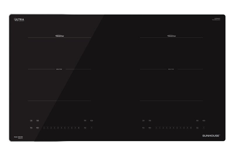 Loạt bếp từ đôi Sunhouse có Inverter tiết kiệm điện, giá siêu 