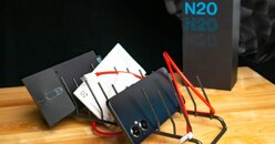 Mở hộp/trên tay thiết kế điện thoại OnePlus Nord N20 5G: Có đầy đủ củ sạc, phụ kiện không?