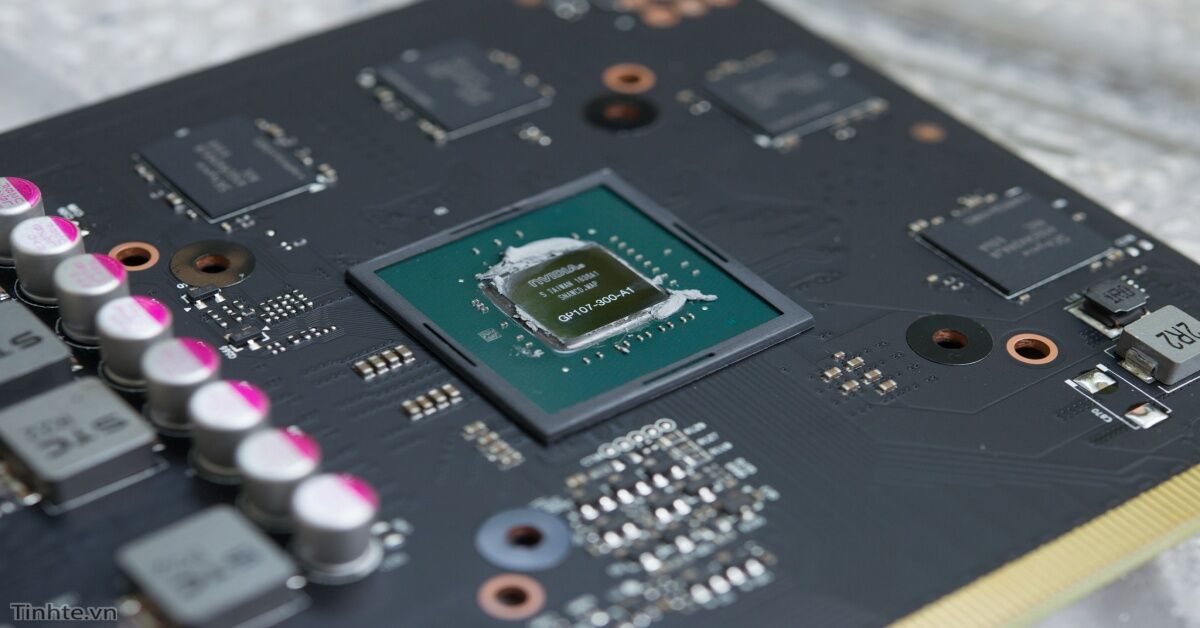 Một số laptop có card màn hình Nvidia geforce GTX 1050