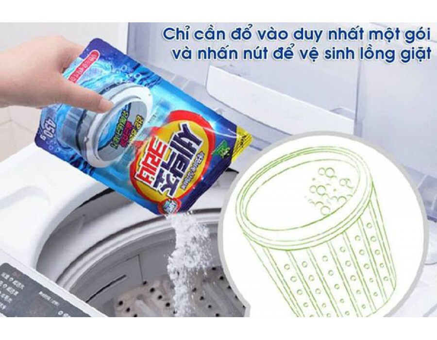 Cách vệ sinh máy giặt cửa trước siêu nhanh, siêu sạch- Siêu thị Điện máy  Thiên