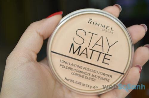 Phấn phủ Rimmel Stay Matte Pressed Powder