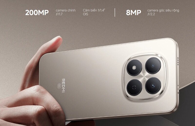Xiaomi Redmi Note 15 Pro 5G gây choáng với pin 6580mAh, camera 200MP và mức giá dễ chịu