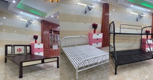 Mua giường sắt gia đình, giường sắt 2 - 3 tầng tại TP.HCM ở đâu uy tín?