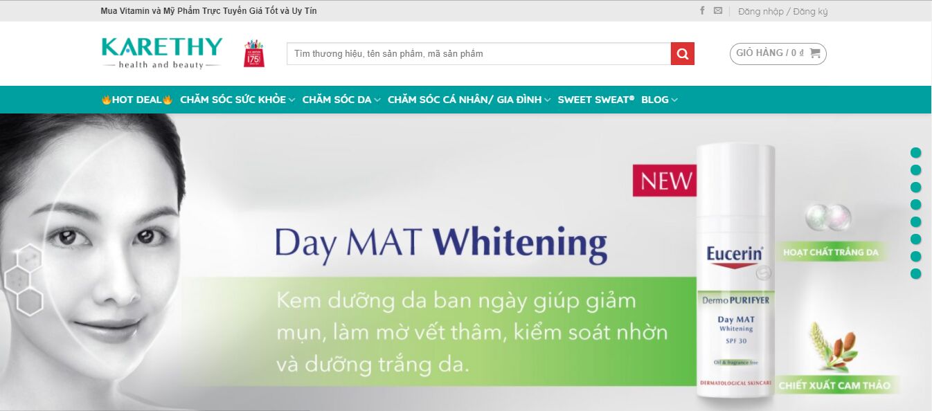 Mua mỹ phẩm Eucerin chính hãng xuất xứ Đức ở đâu giá tốt ?