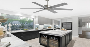 Mua quạt trần cho nhà bếp cần lưu ý điều gì?