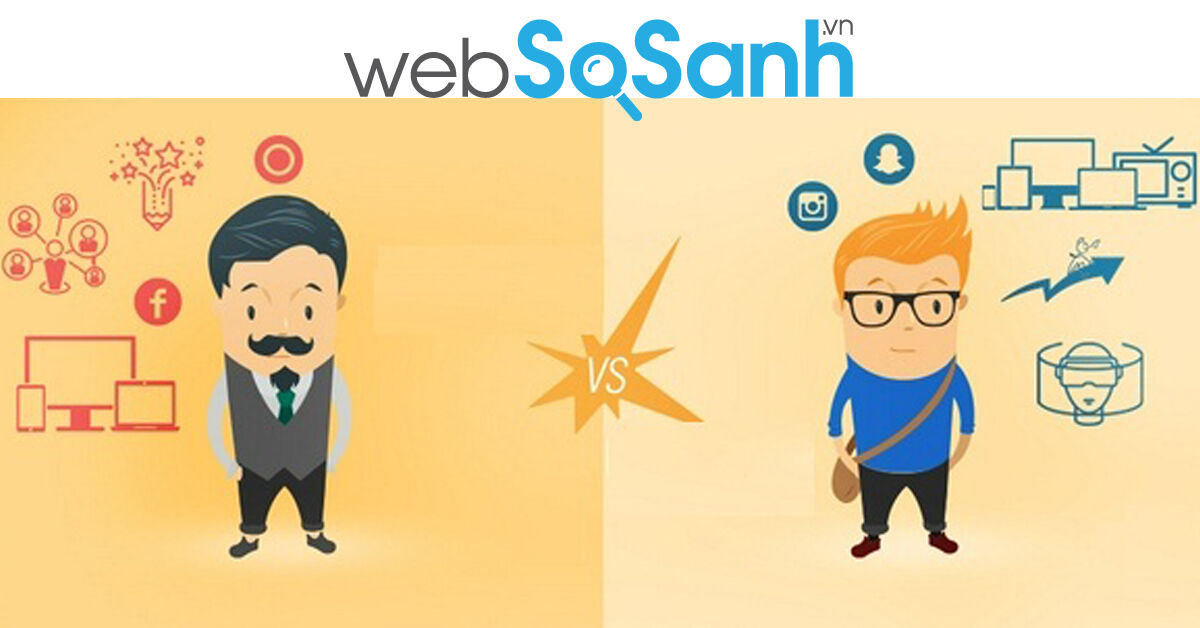 MUA SẮM ONLINE ĐÃ THAY ĐỔI NHƯ THẾ NÀO QUA HAI THẾ HỆ ?