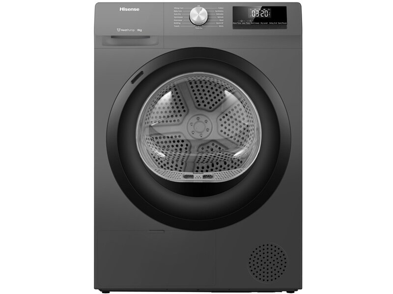 Máy sấy bơm nhiệt 8kg Hisense DH80N1T giá 