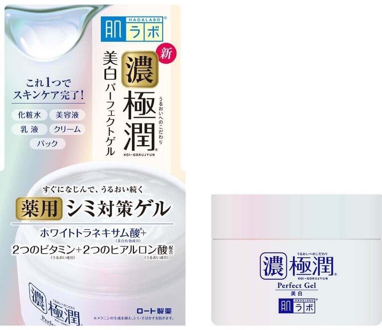 Hada Labo Gokujyun màu trắng
