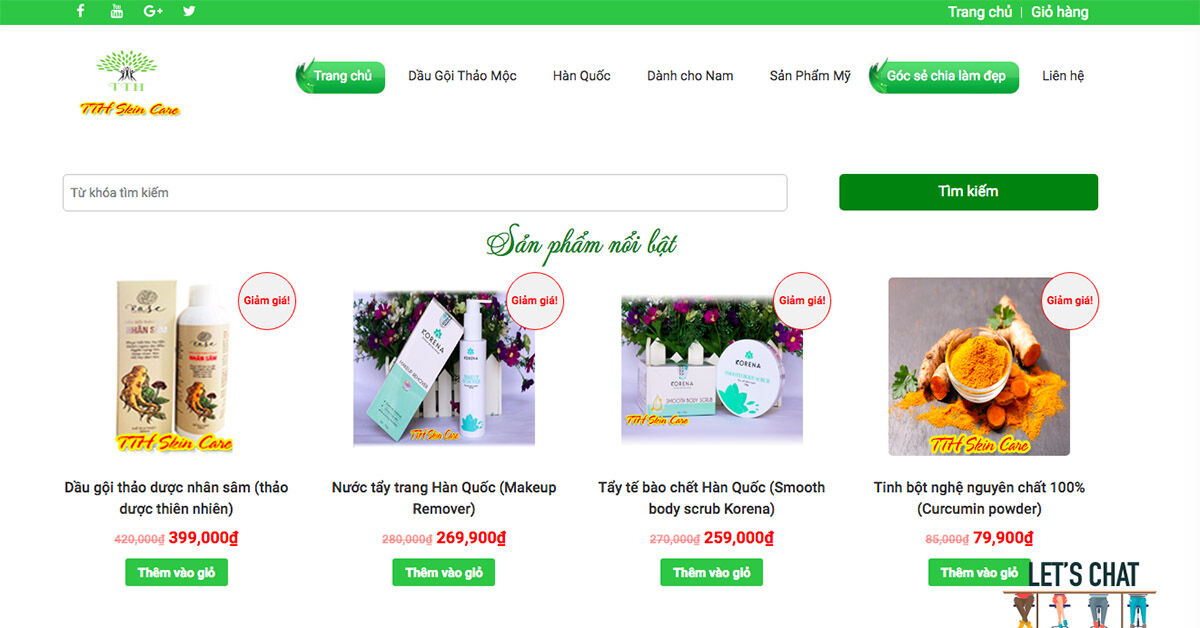 MỸ PHẨM NHẬP KHẨU TTH SKIN CARE - ĐỒNG HÀNH CÙNG VẺ ĐẸP VIỆT