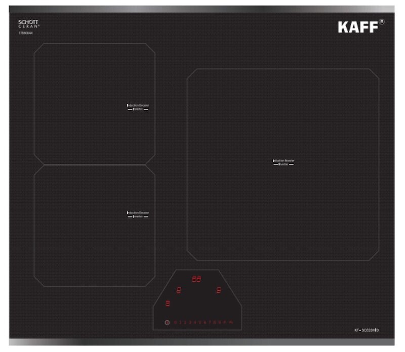 Bếp từ Kaff 3 vùng nấu KF-SQ520HID