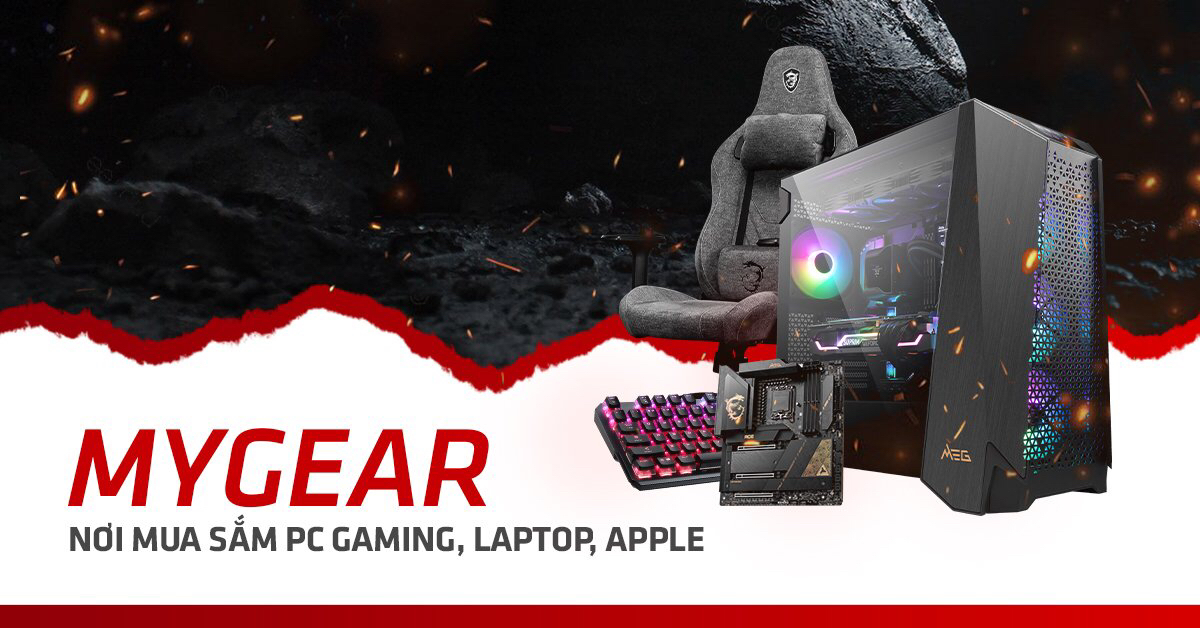 Mygear.vn – Nơi mua sắm PC gaming, Laptop, Apple uy tín, giá tốt