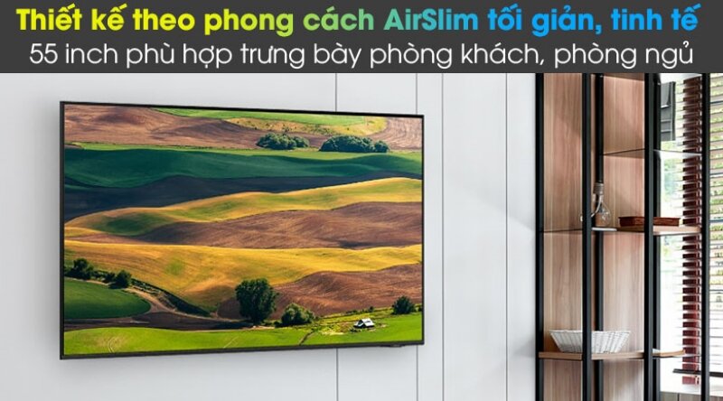 Đánh giá tivi Samsung UA55AU8100 – Trải nghiệm 4K tuyệt vời với mức giá hợp lý!