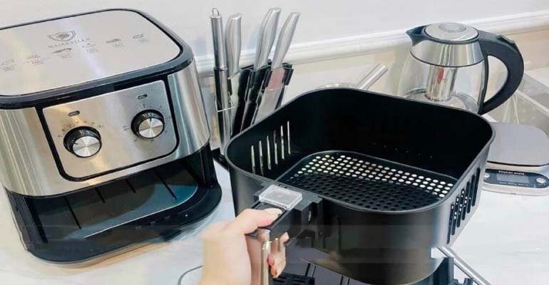 Kaisa Villa model KV-9930 có dung tích lên đến 7L Nồi chiên không dầu Kaisa Villa
