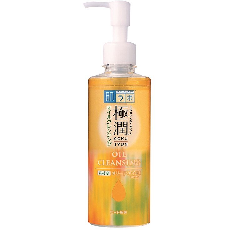 Nước tẩy trang cho da hỗn hợp Hada Labo Gokujyun Cleansing Oil