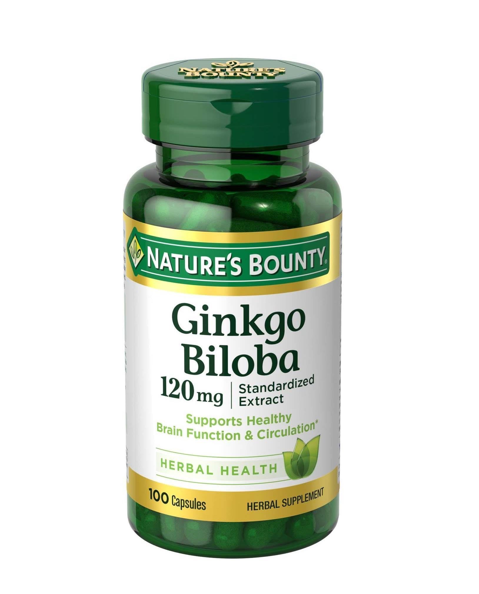 Nu-Health Ginkgo Biloba chiết xuất từ cây bạch quả giúp cải thiện trí nhớ (Nguồn: vuidulich.vn)
