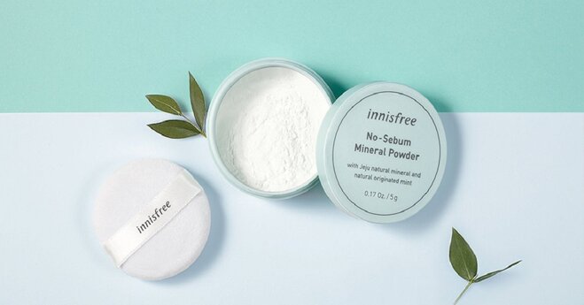 phấn phủ Innisfree No Sebum 