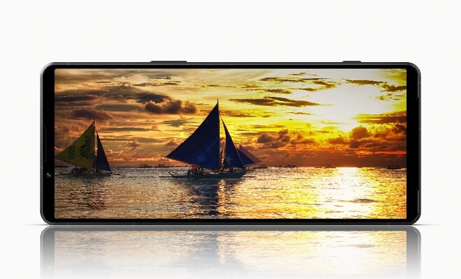 sony xperia 1 v màn hình hiển thị