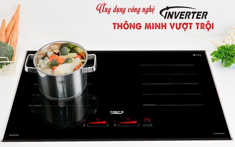 Chefs EH-DIH888 PRO: Bếp từ thông minh, nhiều tính năng hiện đại