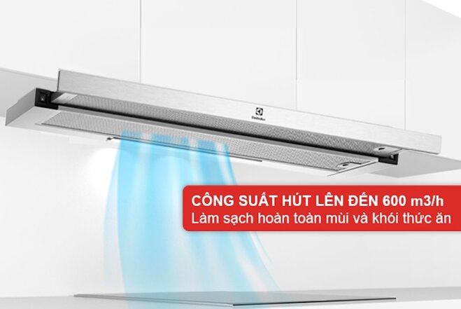 Máy hút mùi Electrolux ECP9541X khử sạch mọi mùi, nâng tầm không gian bếp của bạn