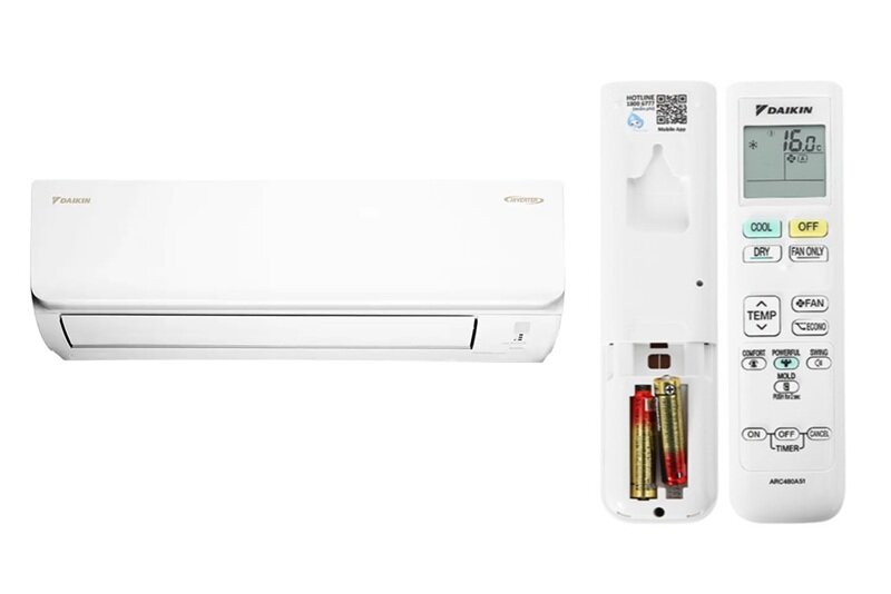 TOP điều hòa Daikin 9000 BTU giá 5 - 6 triệu, tiết kiệm điện cho phòng dưới 15m2