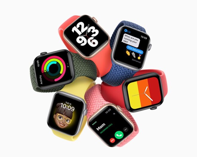 apple watch series 6 có mấy màu