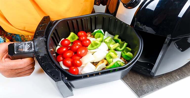 Chọn vị trí bằng phẳng đặt nồi chiên không dầu nồi chiên không dầu