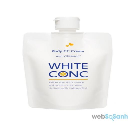 Sữa dưỡng thể Body Cc Cream Vitamin C White Conc Nhật Bản