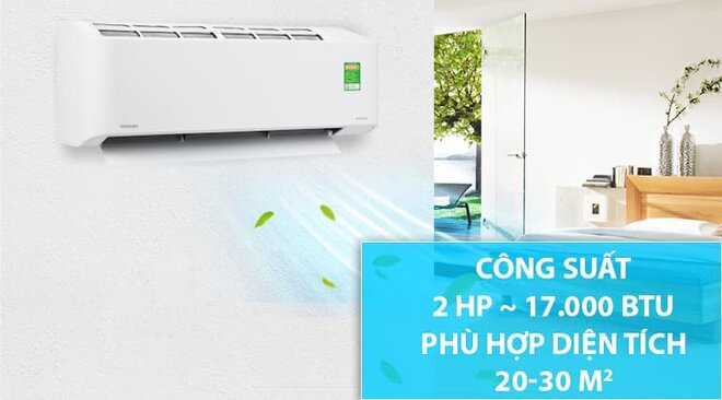 Điều hòa Toshiba 1 chiều RAS-H18C2KCVG-V