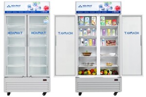Nâng tầm không gian với tủ mát Hòa Phát 2 cánh 723 lít HSR D6723