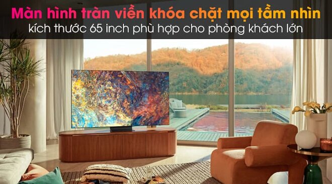 Tivi Neo QLED 8K Samsung QN700A và QN800A khác nhau về các kích thước màn hình