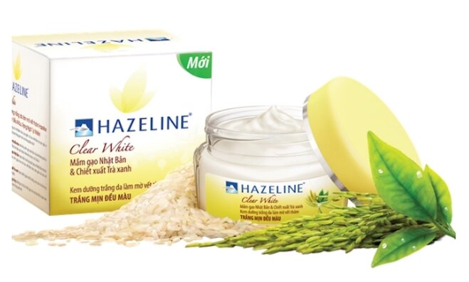 Kem dưỡng da Hazeline clear White mầm gạo Nhật Bản