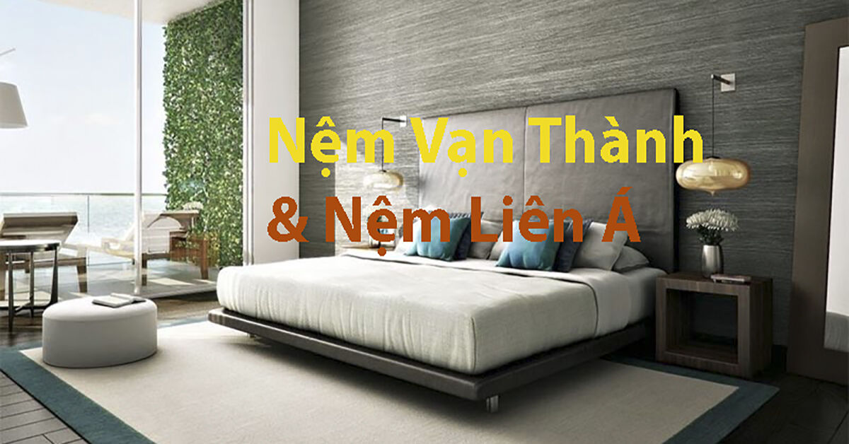 Nệm Vạn Thành và Nệm Liên Á: Nên mua loại nệm nào trong hai thương hiệu này