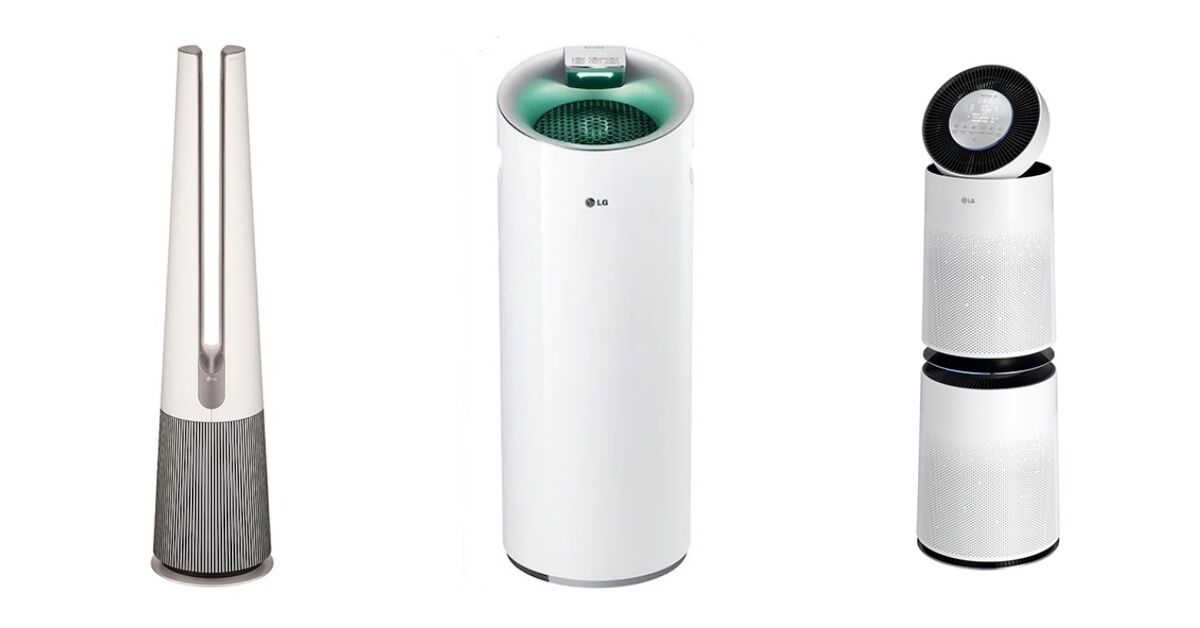Nên chọn máy lọc không khí LG nào tốt và phù hợp cho gia đình?