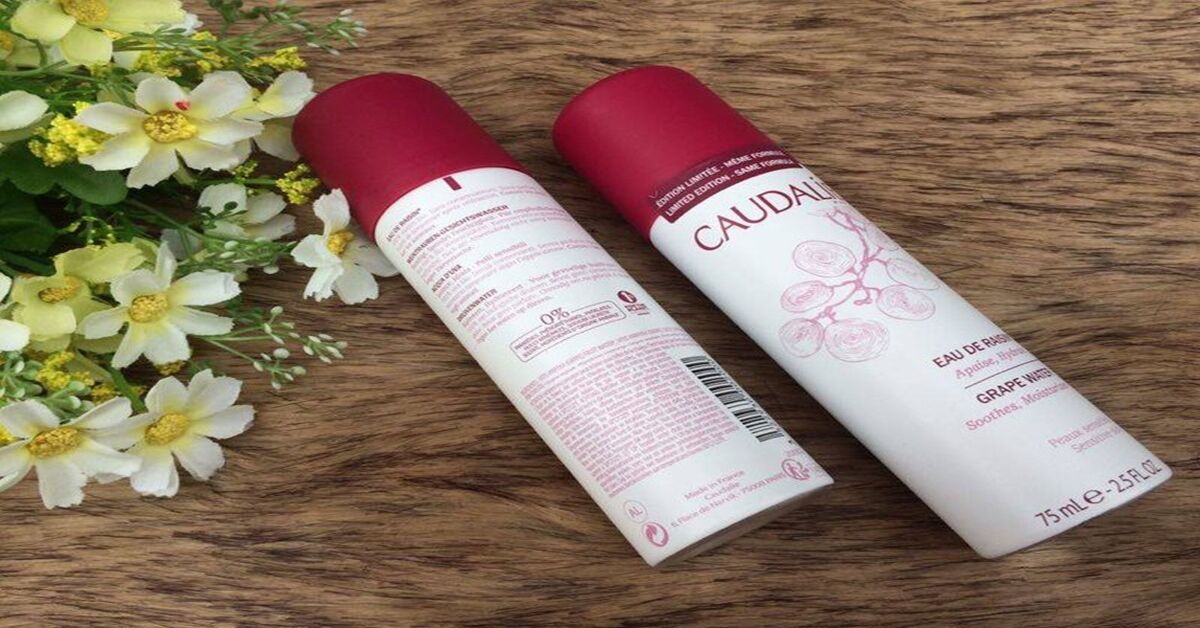 Nên chọn xịt khoáng Caudalie đỏ hay xịt khoáng Caudalie Grape Water ?