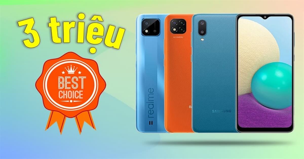 Nên dùng điện thoại 3 đến 4 triệu của hãng nào?